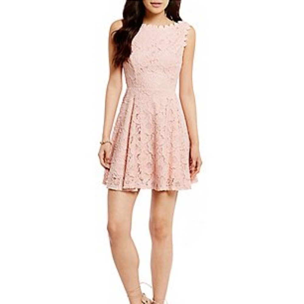 Blush Lace Dress